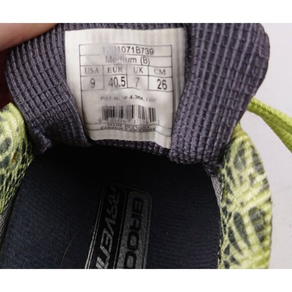 Brooks Ravenna 3 Womens Running Shoes Sneakers Lime Yellow 1201071B739 Size 9 - Picture 7 of 8